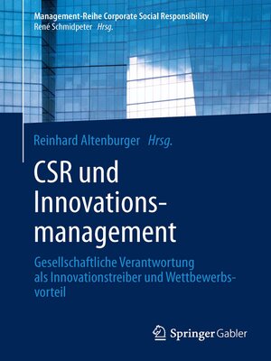 cover image of CSR und Innovationsmanagement